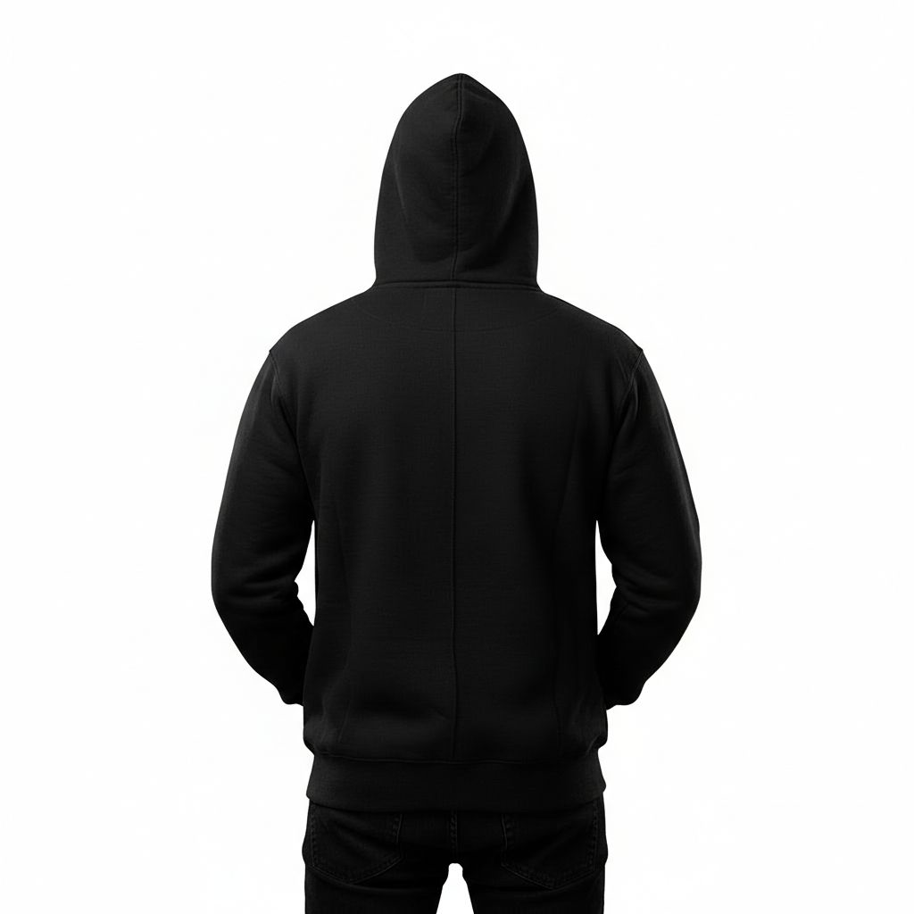 Premium Black FERAL Panther Graphic Hoodie